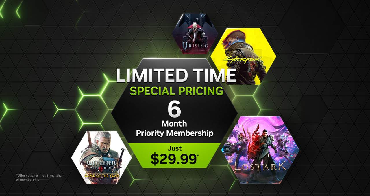 You can subscribe to NVIDIA's GeForce Now cloud gaming service for 40% off