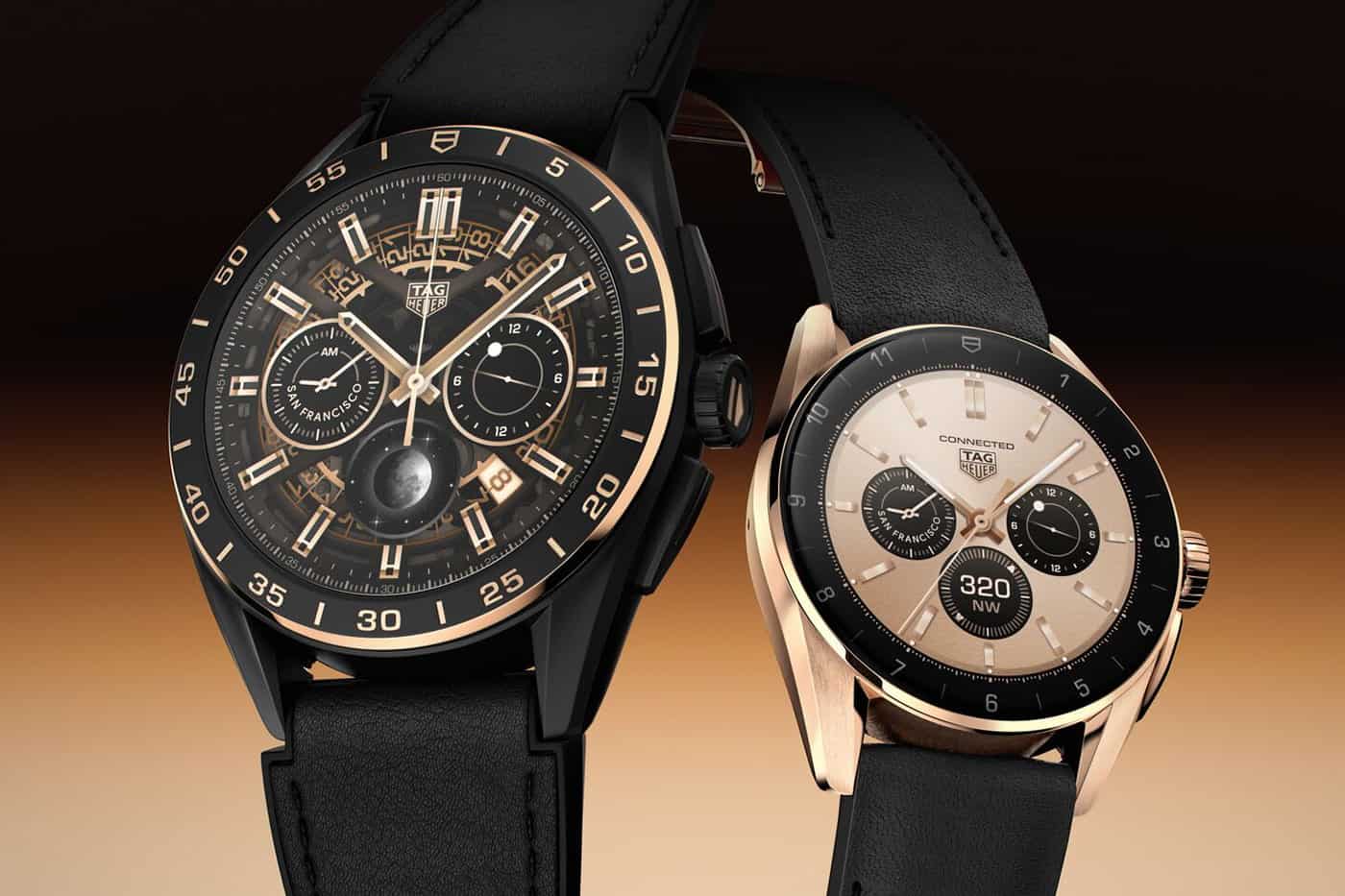 TAG Heuer's Golden Bright Connected watch brings the glam