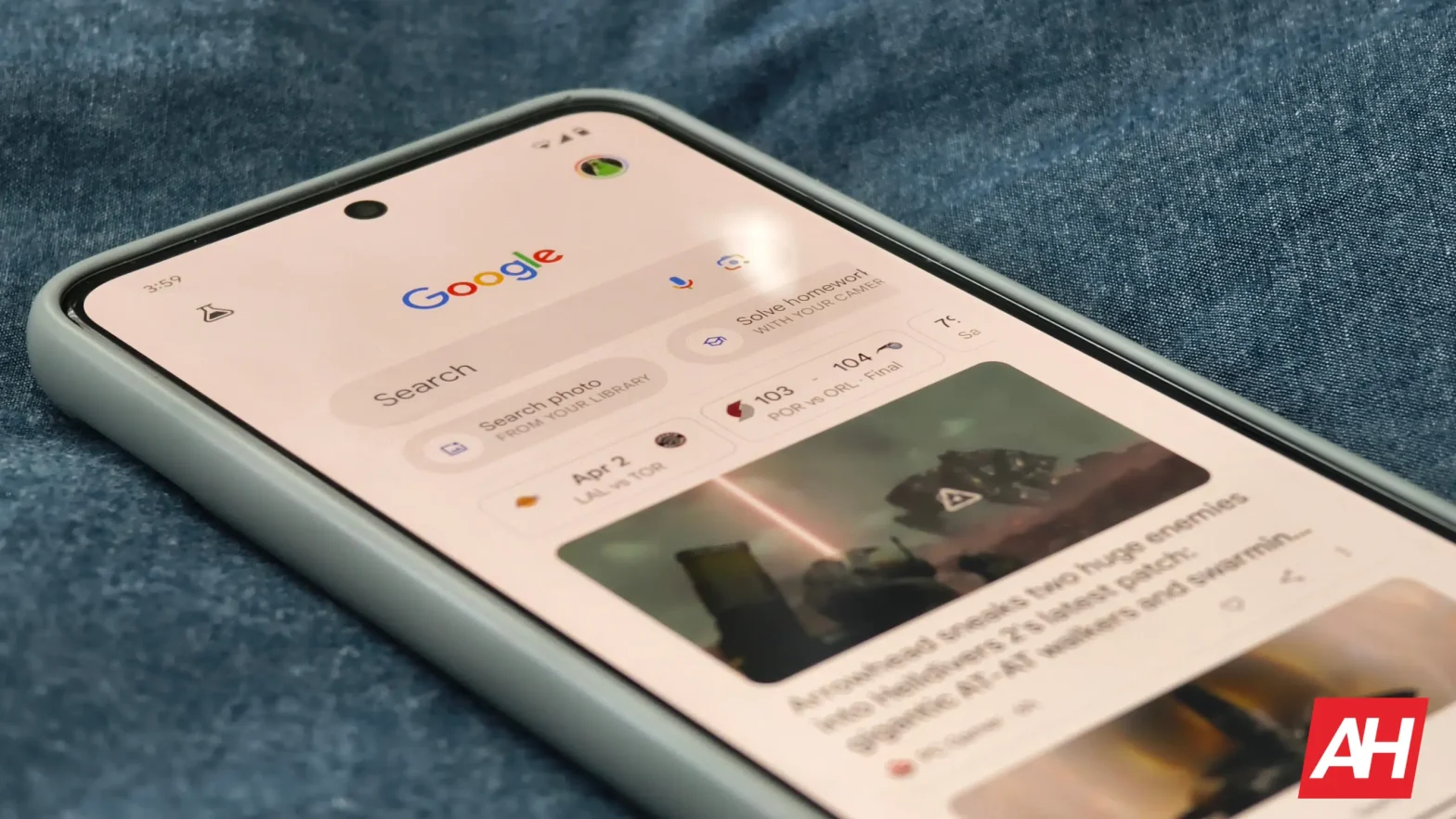 Google is testing a bottom bar in the Google app
