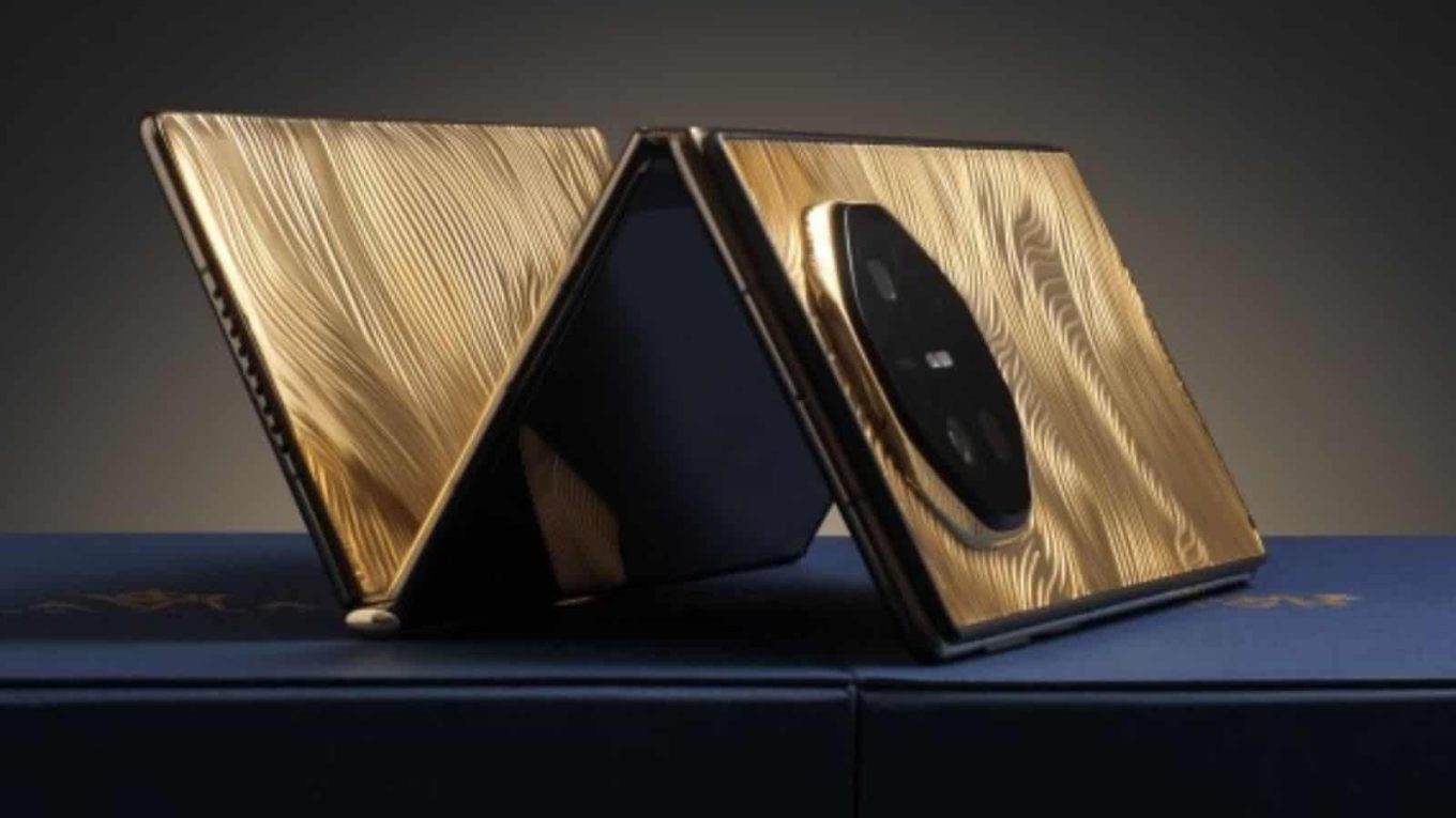 Caviar unveils $100K Huawei Mate XT Ultimate with 18K gold body