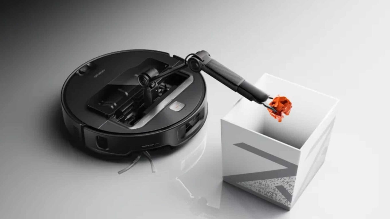 Roborock unveils a robovac with a robotic arm