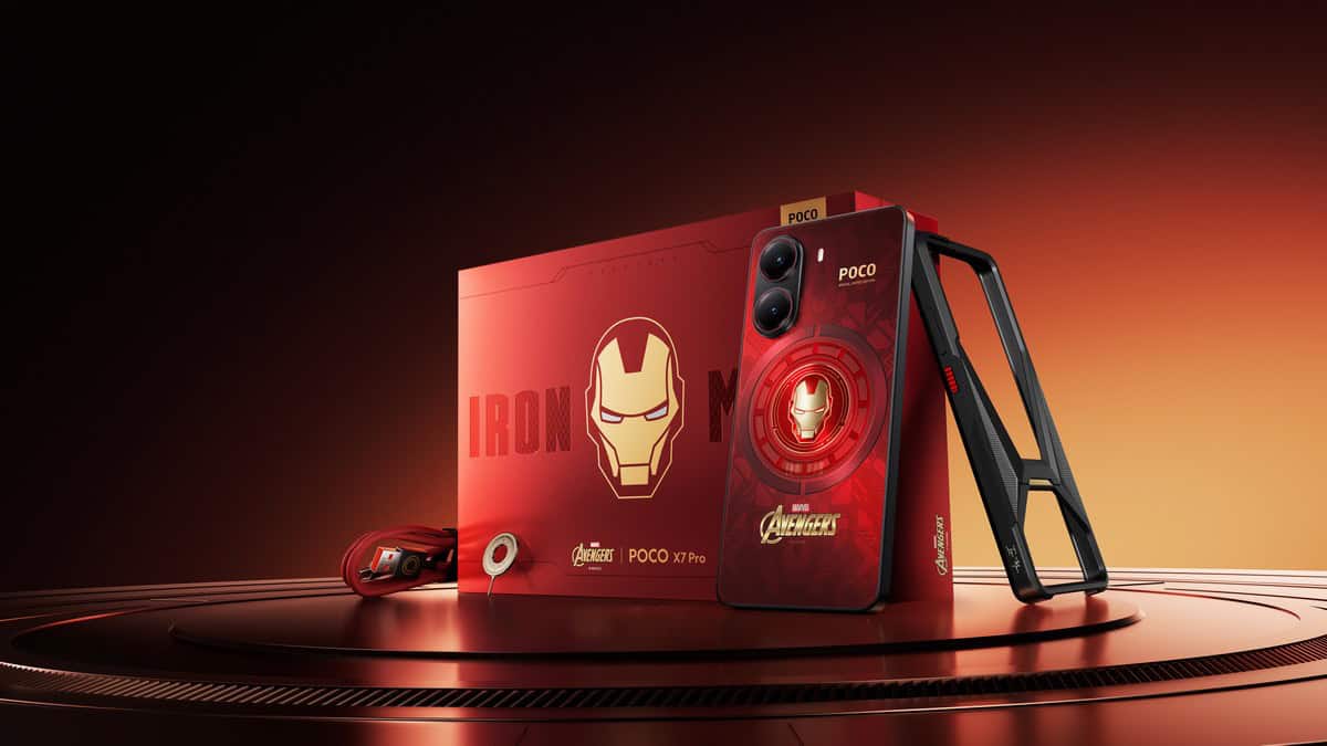 POCO just unveiled its new X7 series with a special Iron Man Edition