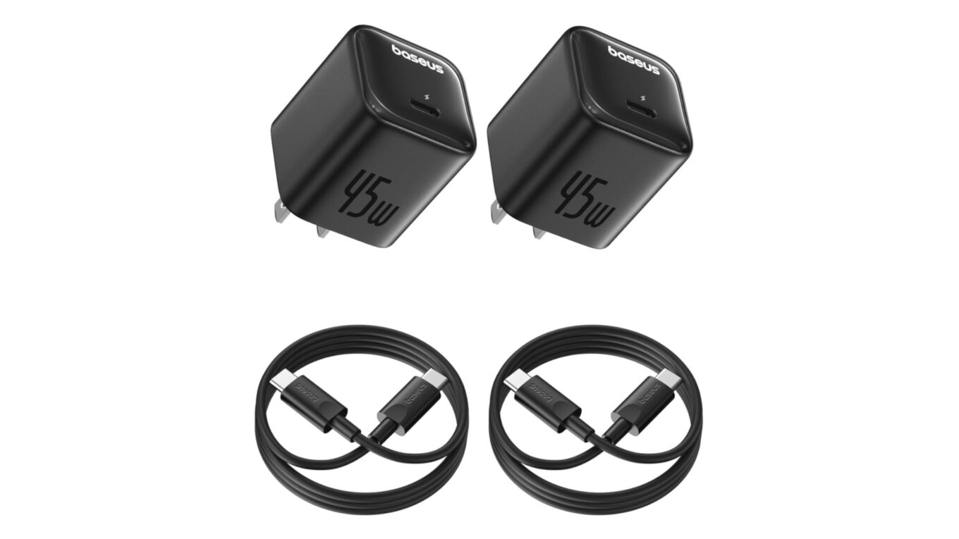 AH Real Deal: Grab a 2-pack of 45W chargers for only $22.74