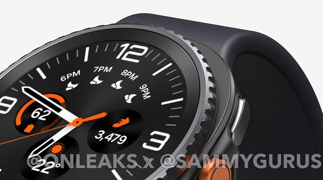 Galaxy Watch 8 Classic Leaked Renders Confirm Rotating Bezel