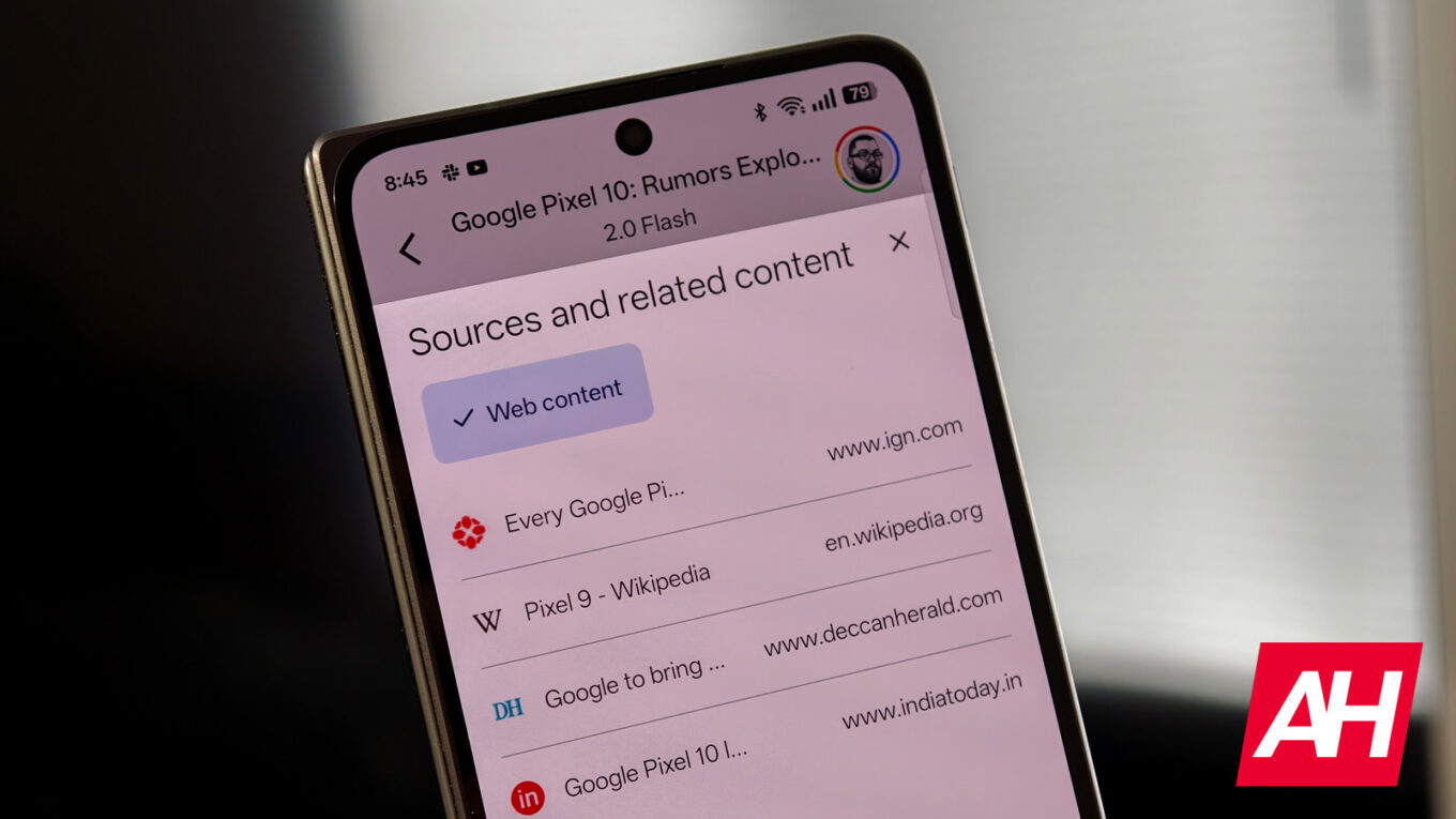 Gemini App Now Lets You Search Within Your Chats on Android