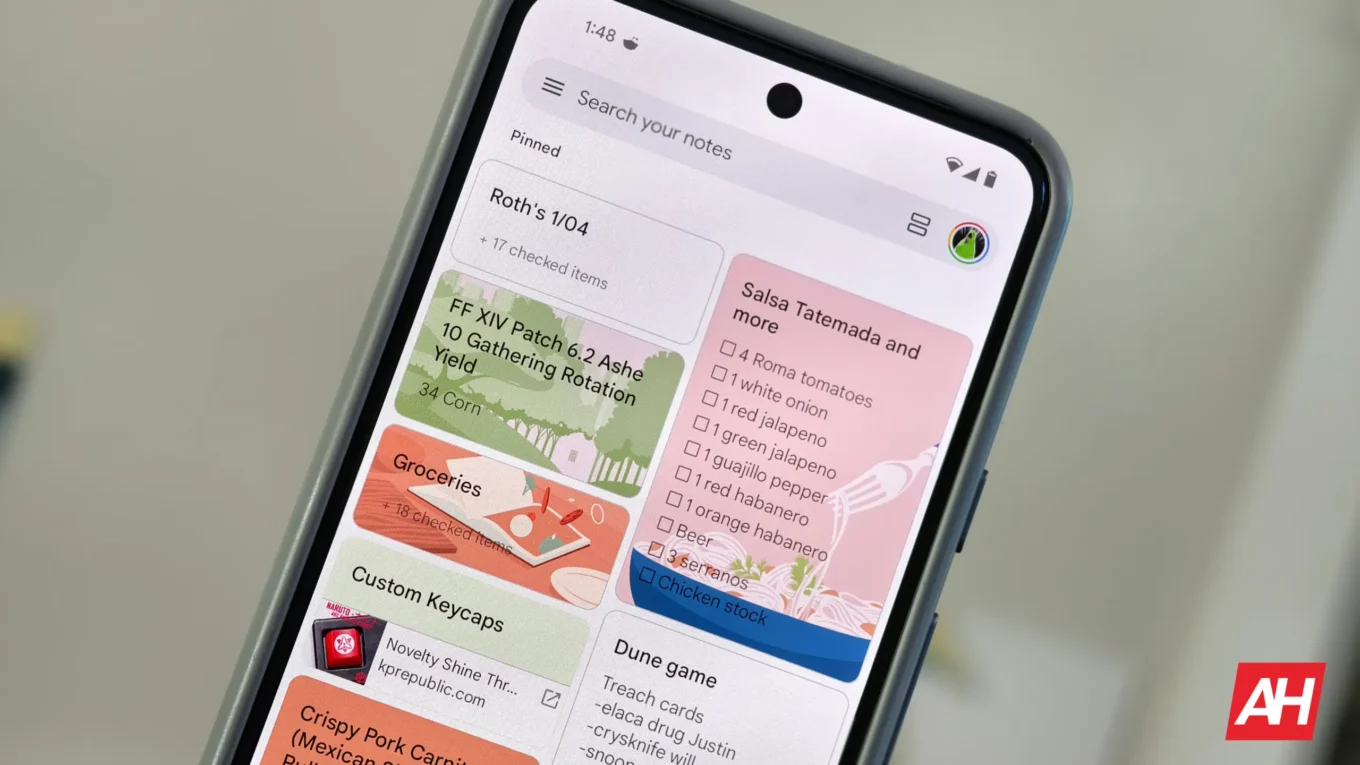 Google Keep Finally Gets a Handy New Feature to Sort Notes