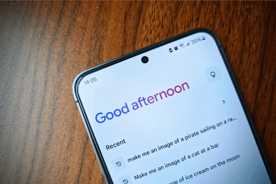 Gemini Live can now interact with Google apps in real-time