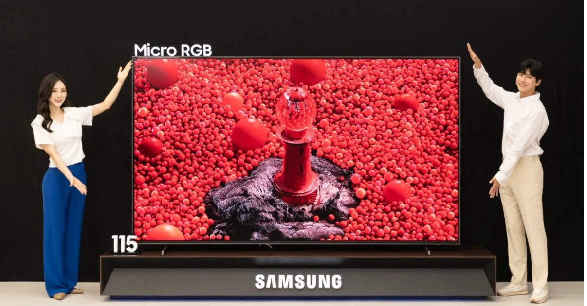 Samsung Premieres Micro RGB Display Tech in Massive 115-inch TV