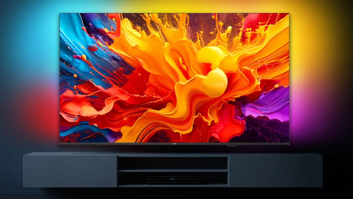 Philips Ambilight TVs Reach the US with Built-In Lightstrip & Roku OS